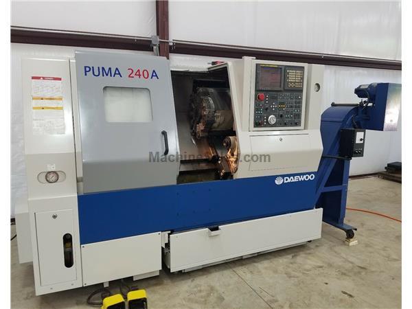 2004 Daewoo Puma 240A CNC Turning Center 2004 Daewoo Puma 240A CNC Turning Center