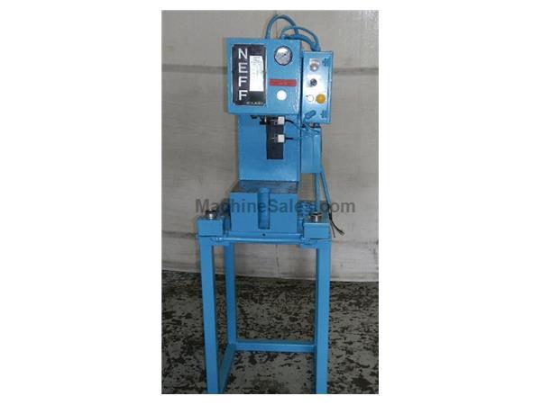 2 Ton 7&quot; Stroke Neff D2-2M HYDRAULIC PRESS