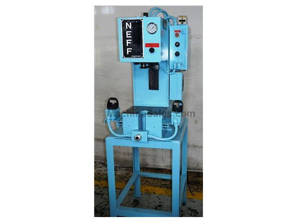 2 Ton 7&quot; Stroke Neff D2-2M HYDRAULIC PRESS