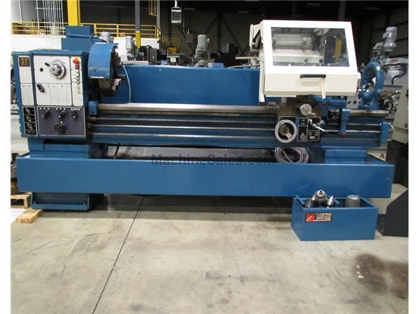 HARRISON MODEL M500 GAP BED GEARED HEAD ENGINE LATHE, 21&quot; X 80&quot;