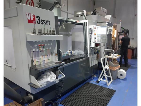 HAAS Vertical Machining Center VF-3SS-YT 2017 HAAS Vertical Machining Center VF-3SS-YT 2017