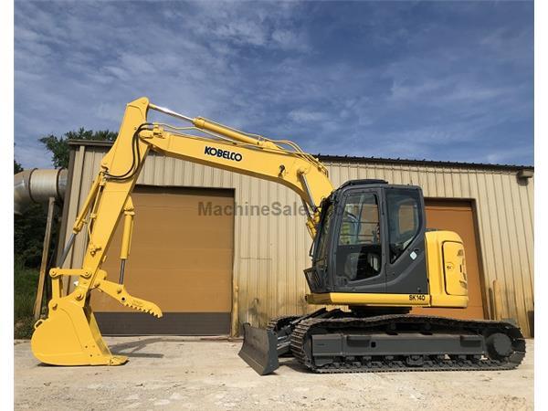 2014 KOBELCO SK140 SRLC-3 w/ Plumbing on The Stick &amp; Cab w/ A/C E7158