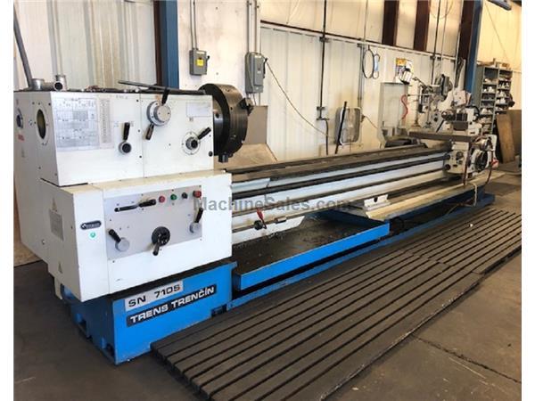 2005 TOS MODEL SN710S/4000 UNIVERSAL CENTER GAP BED LATHE, 28&quot; X 160&q