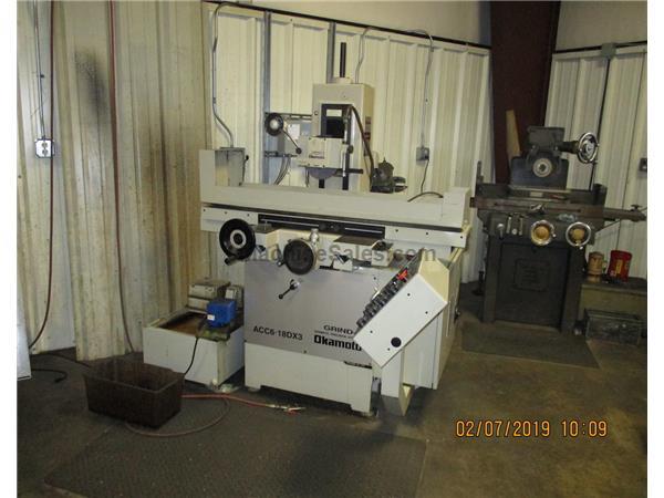 2014 Okamoto GRIND-X ACC 6-18 DX3 Surface Grinder (Recip. Table) 2014 Okamoto GRIND-X ACC 6-18 DX3 Surface Grinder (Recip. Table)
