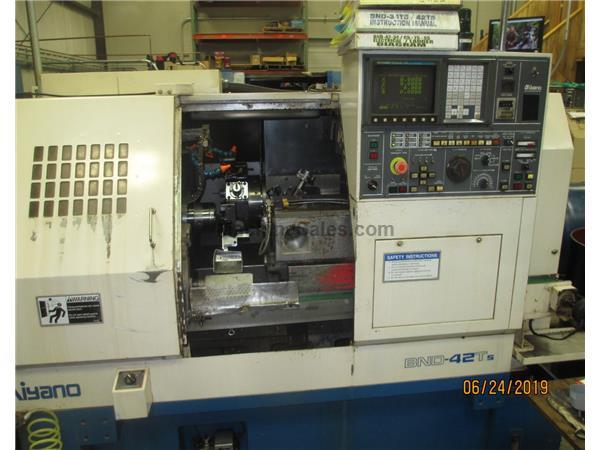 1998 Miyano BND-42T5 Turning Center with Second Turret 1998 Miyano BND-42T5 Turning Center with Second Turret