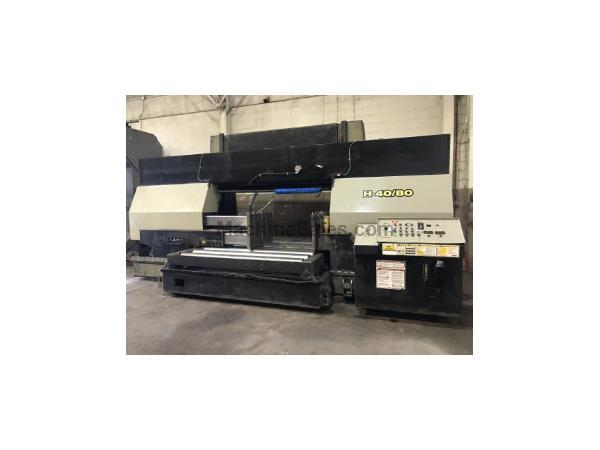 Used Hyd-Mech H 40/80 Horiz Dual Column Bandsaw, 1992, 40"x80" 20 Used Hyd-Mech H 40/80 Horiz Dual Column Bandsaw, 1992, 40"x80" 20