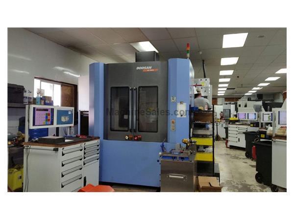2008 Doosan HP-5500 CNC Horizontal Machining Center 2008 Doosan HP-5500 CNC Horizontal Machining Center