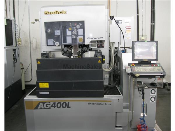 2013 SODICK AG400L WIRE EDM 2013 SODICK AG400L WIRE EDM