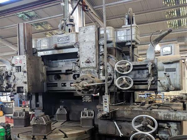 52" KING VERTICAL TURRET LATHE 52" KING VERTICAL TURRET LATHE