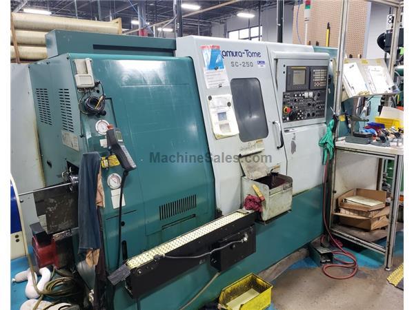 2005 Nakamura-Tome SC-250 Live Tool, Sub-Spindle CNC Turning Center 2005 Nakamura-Tome SC-250 Live Tool, Sub-Spindle CNC Turning Center