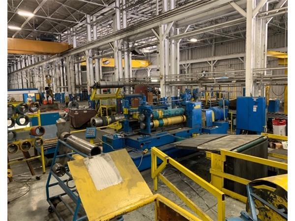 72&quot; x .135&quot; x 55,000Lb Alcos - Cincinnati Loop Slitting Line