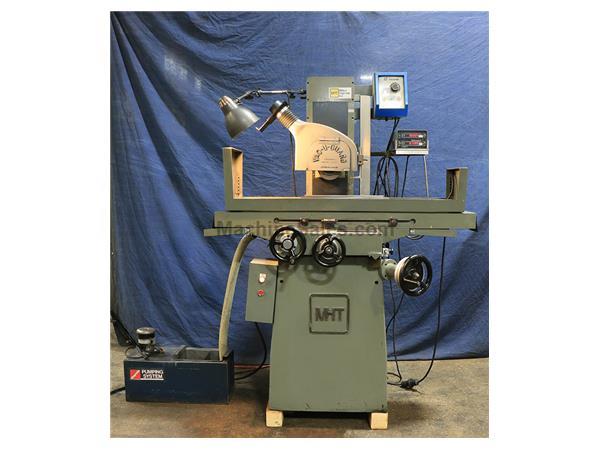 6" Width 18" Length MITSUI MSG-205MH, 1990, ROLLER BEARING TABLE, 2X DRO, SURFAC 6" Width 18" Length MITSUI MSG-205MH, 1990, ROLLER BEARING TABLE, 2X DRO, SURFAC