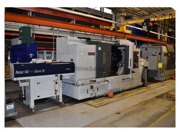 39.2&quot; Swing 49.6&quot; Centers Mori Seiki NL-3000Y/1250 CNC LATHE, MSX-850III, 15&quot;chk., Y-Axis, Steadyrst, Bar Feed