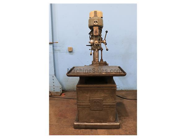 3' Arm Lth 4" Col Dia Rockwell-Delta 15-120 RADIAL DRILL, Tilting Head, T-Slotted Tab 3' Arm Lth 4" Col Dia Rockwell-Delta 15-120 RADIAL DRILL, Tilting Head, T-Slotted Tab