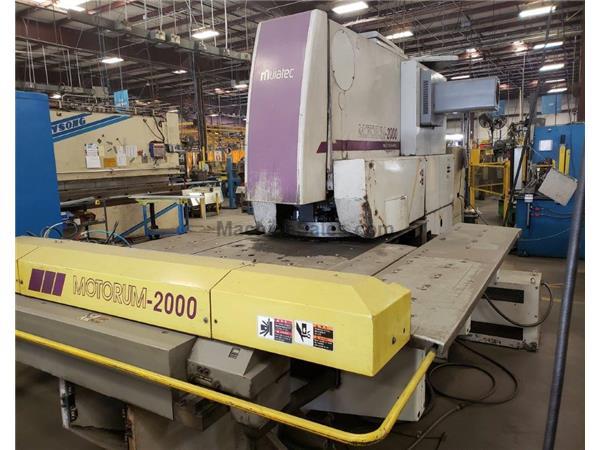 22 Ton Wiedemann Motorum 2000 CNC Turret Punch