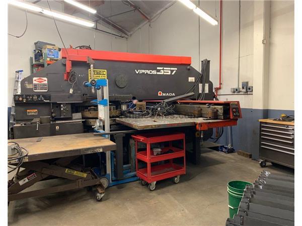 33 Ton Amada Vipros 357 CNC Turret Punch 33 Ton Amada Vipros 357 CNC Turret Punch