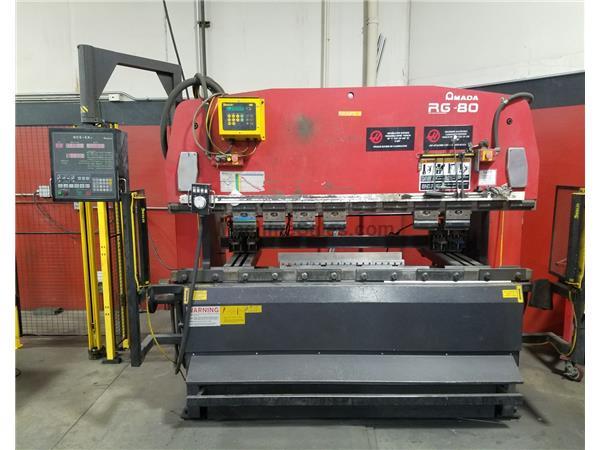 88 Ton Amada RG-80 CNC Press Brake 88 Ton Amada RG-80 CNC Press Brake