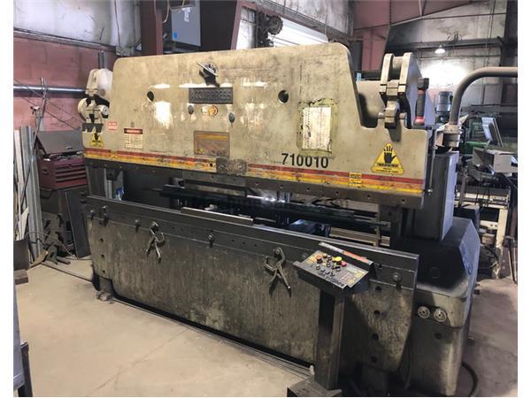 100 ton x 10' ACCURPRESS 710010 Hydraulic Press Brake 100 ton x 10' ACCURPRESS 710010 Hydraulic Press Brake