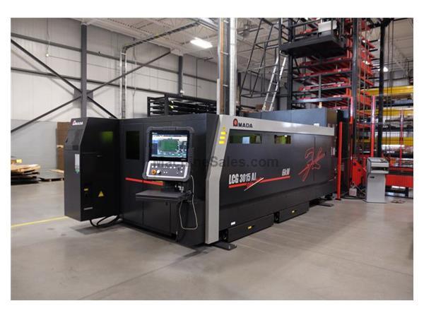 6000 Watt Amada LCG 3015 AJ Fiber Laser 6000 Watt Amada LCG 3015 AJ Fiber Laser