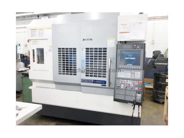 OKUMA GENOS M560-V, 2017, 4TH AXIS, 15K RPM, PROBING, 500 HRS OKUMA GENOS M560-V, 2017, 4TH AXIS, 15K RPM, PROBING, 500 HRS