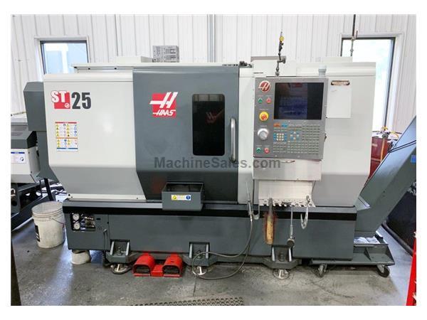 HAAS ST-25T, 2015, SERVO BAR 300, LIVE MILLING, ROYAL COLLET, 10" CHUC HAAS ST-25T, 2015, SERVO BAR 300, LIVE MILLING, ROYAL COLLET, 10" CHUC