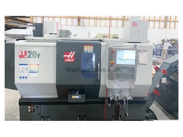 HAAS ST-20Y, 2016, Y-AXIS, LIVE MILLING, 10" CHUCK, PARTS CATCHER, 2,0 HAAS ST-20Y, 2016, Y-AXIS, LIVE MILLING, 10" CHUCK, PARTS CATCHER, 2,0