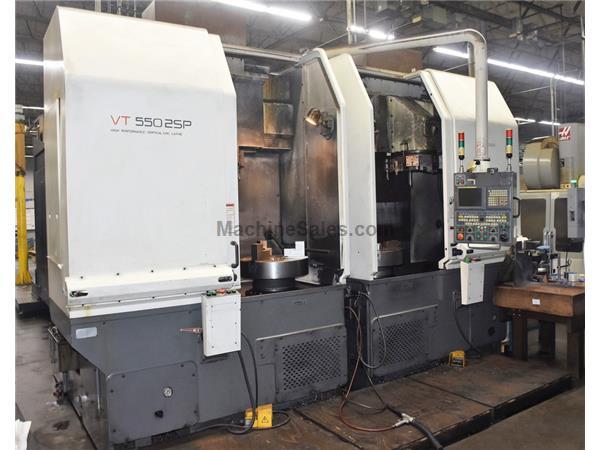 HWACHEON VTC-550-2SP Twin Spindle CNC Vertical Lathe HWACHEON VTC-550-2SP Twin Spindle CNC Vertical Lathe