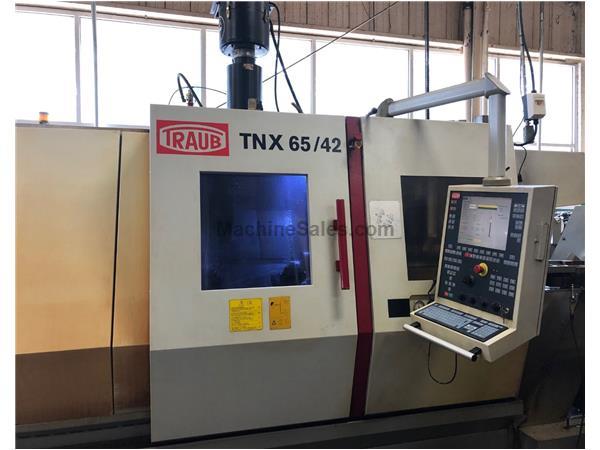 Traub TNX 65/42 CNC Lathe (2006) QTY -2 Live Tool Heads for Z&X axis Traub TNX 65/42 CNC Lathe (2006) QTY -2 Live Tool Heads for Z&X axis