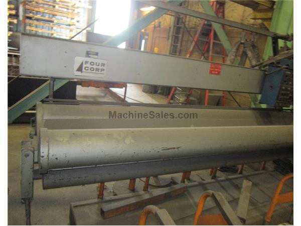 Used FOUR CORP COMBINATION SEAM WELDER, Model PA100-120, 124”, Stock No. 10 Used FOUR CORP COMBINATION SEAM WELDER, Model PA100-120, 124”, Stock No. 10