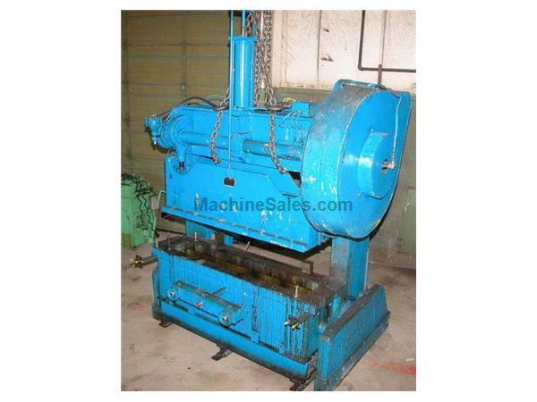 USED 60 TON ROUSSELLE O.B.I. PRESS, Model 6B-76, Stock No. 8392 USED 60 TON ROUSSELLE O.B.I. PRESS, Model 6B-76, Stock No. 8392