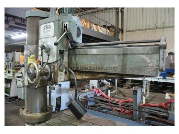 SORALUCE RADIAL ARM DRILL, Model TRO-1250, 50" x 12", Stock No. SORALUCE RADIAL ARM DRILL, Model TRO-1250, 50" x 12", Stock No.