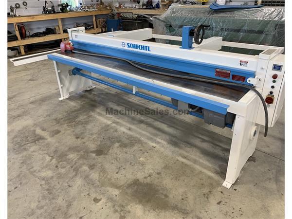16 GA x 123" SCHECHTL Power Shear Model SMT 310/BV, Rebuilt 16 GA x 123" SCHECHTL Power Shear Model SMT 310/BV, Rebuilt