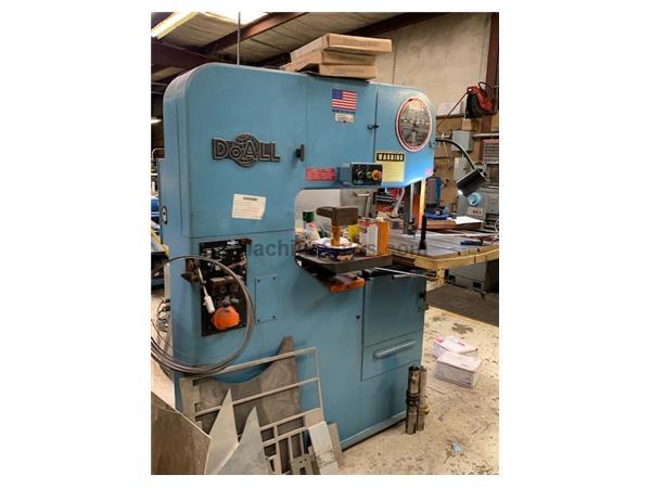 2003 DOALL 36" VERTICAL BAND SAW 2003 DOALL 36" VERTICAL BAND SAW