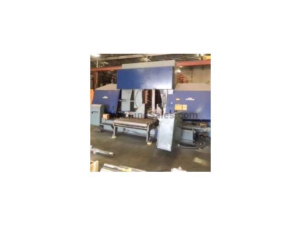 32" x 40" Amada Model H-1080 Semi-Automatic Horizontal Band Saw 32" x 40" Amada Model H-1080 Semi-Automatic Horizontal Band Saw