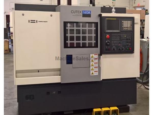 Hwacheon Cutex 160A, Fanuc, 21.6" Sw, 11.8" Length, 1.77" Ba Hwacheon Cutex 160A, Fanuc, 21.6" Sw, 11.8" Length, 1.77" Ba
