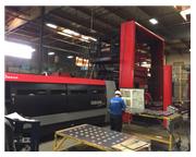 2 KW AMADA FLC3015AJ FIBER LASER W/ASLUL 300FOL-AJ AUTOMATED TOWER MFG:2013