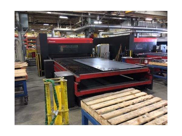 4000 WATT AMADA FOM2-4222, 7&#39; x 13 1/2&#39; DUAL PALLET,MFG:2012