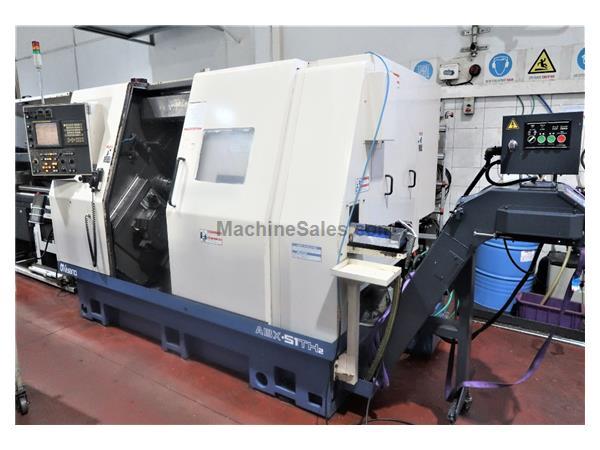 MIYANO MODEL ABX-51TH2 10-AXIS TWIN SPINDLE 3 TURRET MIYANO MODEL ABX-51TH2 10-AXIS TWIN SPINDLE 3 TURRET