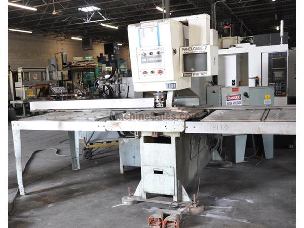 WHITNEY ESTERLINE 650 FABRICATOR HYDRAULIC PUNCH WHITNEY ESTERLINE 650 FABRICATOR HYDRAULIC PUNCH