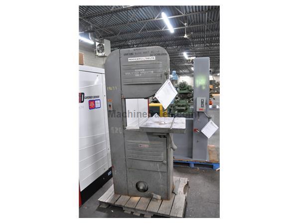 ROCKWELL DELTA VERTICAL BAND SAW ROCKWELL DELTA VERTICAL BAND SAW