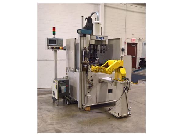 Engis SPM Series, 6-Spdl, 8-Pos Rotab, 18" Str, Mits C-50 CNC, 0.060&q Engis SPM Series, 6-Spdl, 8-Pos Rotab, 18" Str, Mits C-50 CNC, 0.060&q