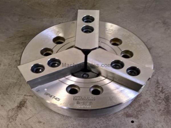 8", 3-Jaw, Kitagawa B-208-A6, Open Center, A2-6 Mount, 2" Hole, ( 8", 3-Jaw, Kitagawa B-208-A6, Open Center, A2-6 Mount, 2" Hole, (