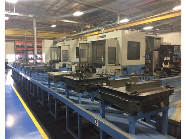 (2)Mazak Mazatech FH 880Cell,W/Palletec System Horizontal Machining Center (2)Mazak Mazatech FH 880Cell,W/Palletec System Horizontal Machining Center