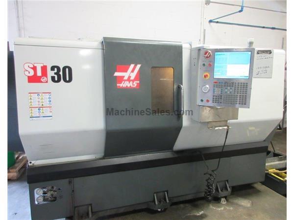 HAAS ST-30T BIG BORE, 2012, 4" BAR CAPACITY, 12" CHUCK, TS, 2-SPE HAAS ST-30T BIG BORE, 2012, 4" BAR CAPACITY, 12" CHUCK, TS, 2-SPE