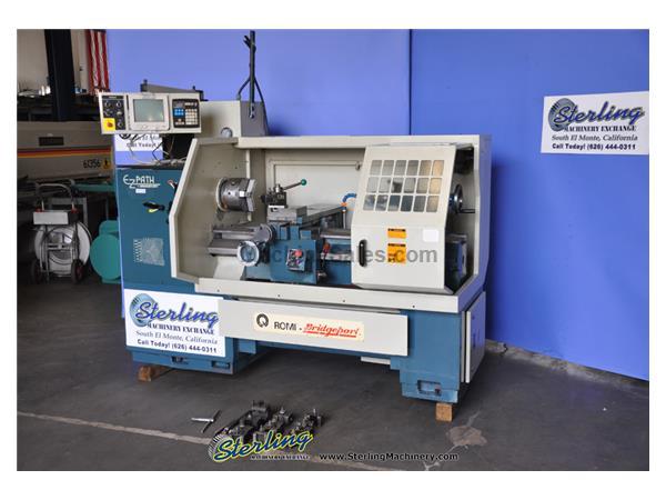 Bridgeport Romi # EZ-PATH-I , 16.5" swing, coolant sys, 3-Jaw chuck, auto lube system Bridgeport Romi # EZ-PATH-I , 16.5" swing, coolant sys, 3-Jaw chuck, auto lube system