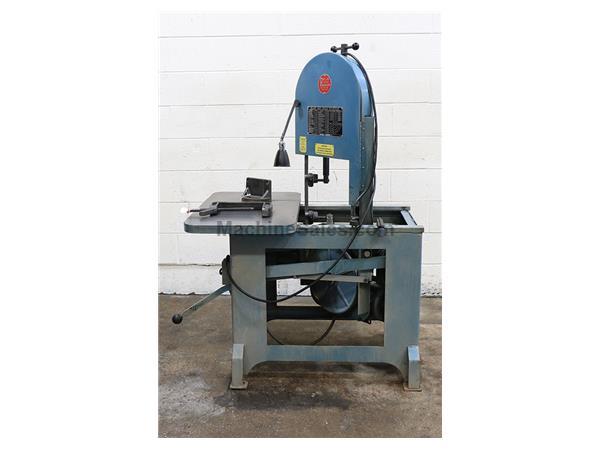 8.25&quot; Throat 9.5&quot; Height Roll-In EF-1459 VERTICAL BAND SAW, 3/4 HP Single Phase, 3/4&quot; blade, Gravity Feed