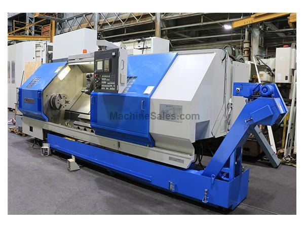 25&quot; Swing 77&quot; Centers Ikegai TU-30LL CNC LATHE, Fanuc 18iT, 15&quot;chk., Tailstck., Chip Conv. Steady