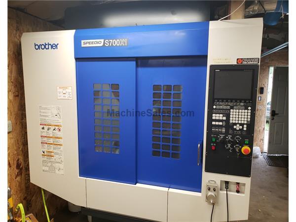 2018 Brother Speedio S700X1 CNC Drill/Tap Center 2018 Brother Speedio S700X1 CNC Drill/Tap Center