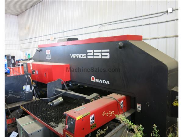 Amada Vipros 255 CNC Turret Punch, Fanuc 18 - P Control, New 2005