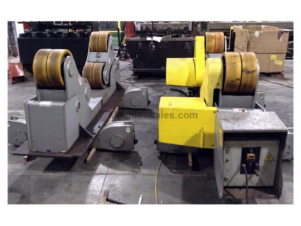 2006 70 ton ESAB Self-Aligning Power Tank Turning Rolls, Drive & Idler 2006 70 ton ESAB Self-Aligning Power Tank Turning Rolls, Drive & Idler